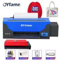 OYfame R1390 DTF Printer impresora dtf A3 Transfer To Film dtf printer DTF Ink t shirt Printing Machine A3 For Customized DTF