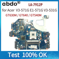 LA-7912P Motherboard.For ACER Aspire V3-571G E1-571 E1-571G Laptop Motherboard.GT620m/630m/640m/GT710m/GT730.Chipset HM77