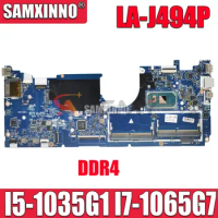 SAMXINNO LA-J494P Note Motherboard For HP Envy X360 15-ED Laptop Mainboard I5-1035G1 I7-1065G7 CPU DDR4 RAM 100% Tested Work