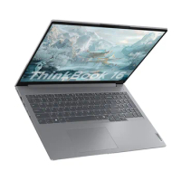 Lenovo ThinkBook 16 Laptop 2024 Ryzen R5 8645H/R7 8845H Radeon 780M 16G RAM 1T SSD 16-inch 2.5K 120Hz Screen Notebook Slim PC