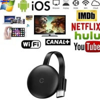 Wifi Wireless Media Streaming Player 1080P Charcoalor For Chromecast Generation NEW