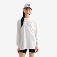 【Roots】Roots女裝- NATURE TECH OVERSIZED 長袖上衣(白色)