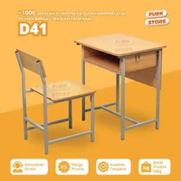Meja Siswa Tipe D41 – meja kursi sekolah modern | meja siswa sekolah | kursi siswa | kursi meja sisw