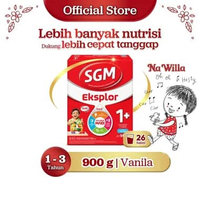 SGM Eksplor Aktif 1+ Pro-GressMaxx Vanila Susu Formula 900 g [10 Pcs/ 1 Karton]