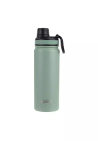 Oasis Oasis Stainless Steel Insulated Sports Water Bottle with Screw Cap 550ML - Sage Green