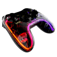 Ipega PG-9228 Bluetooth Game Controller RGB Colorful Transparency Gamepad for NS Switch MFi Games iOS Android Smart Phone