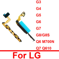 Volume Power Side Button Flex Cable For LG G3 D850 G4 H810 G5 H820 G6 G7 ThinQ G8 G8S G9 Q6 M700N Q7 Q610 Power Volume Parts