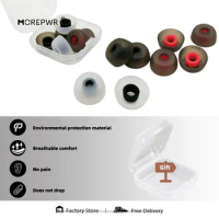 TWS-joy Replacement Silicone Earbuds for Jabra Elite/ Active/ Evolve 65t, Elite 75t/ Sport, Creative Outlier Air/ Gold