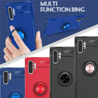 For Samsung Galaxy Note 10 Plus Pro Case Shockproof Armor Rugged Cover With Holder Stand Magnet Case For Samsung Note 10 10Pro