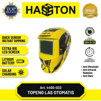 Hasston Prohex Topeng Las Autodark / Welding Helmet Helm Las Otomatis Gelap Topeng Kedok Las Darknin