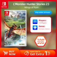 Monster Hunter Stories 2 Wings of Ruin - Nintendo Switch Game Deals 100% Original Physical Game Card Genre Adventure for Switch