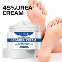 Anti Drying Foot Cream Urea Crack Heel Calluses Dead Moisturizing Hydration Feet Repair Care Soothing Chapping Removal Hand V7u0