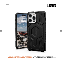 UAG iPhone 14 Pro Max MagSafe 頂級版耐衝擊保護殼-碳黑(UAG)