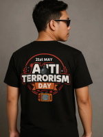 ANTI TERORIS - Kaos Distro Premium Original | Kaos Pria Lengan Pendek | MS011 Combed 30s kaos  gl  1