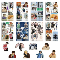 สติ๊กเกอร์ TXT, สติ๊กเกอร์ DIY, 8 ชิ้น, เหมาะสำหรับแล็ปท็อป, คอมพิวเตอร์, โน๊ตบุ๊ค, และตกแต่งเคสโทรศ