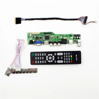 M6V5 LCD TV controller board with TV AV VGA Audio USB HDMI-compatible for 17.3 inch lcd panel 1920x1080 B173HW02 V1 N173H6-L02