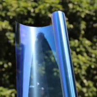 1mX3m 70% Chameleon Car Tint Film Clear Front Window Foil Color Change High Heat Resistant Sun Solar Sticker Protector