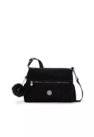 Kipling Exclusive] Kipling SUTTON Onyx Black Glam Shoulder Bag