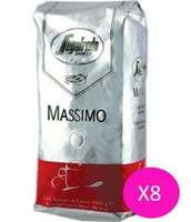 金時代書香咖啡 Segafredo Massimo 288 義式濃縮咖啡豆 1kg (2.2磅) 8入1箱