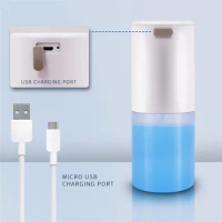 350ml Touchless Hands Foam Smart Spray Alcohol Table Automatic Gel Dispenser In Bathroom Accessories Sanitizer Dispenser