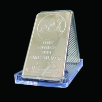American Prospector 1OZ 999 Value Fine Silver Bullion Bar US Union Metal Coin Collectible
