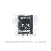 EPCOS B43866-S0476-K16 47uF 270V 3PIN capacitor use for automotives