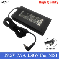 19.5V 7.7A Laptop Adapter 150W Charger Power Supply For MSI GS60 GS70 GE62 GS40 GS63 GL62 MS-16H7 MS16H Ghost Pro606 ADP-150VB B