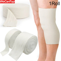 1Roll Elastic Tubular Support Bandage,Reusable Elastic Bandage Sleeve,Tubular Compression Bandage Roll for Leg,Knees,Arm &amp; Eblow