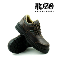 Hipzo Sepatu Kerja Original SAFETY Boots Hipzo M054 Kulit Sintetis Premium Comfortable Sepatu Proyek