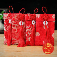 [BÁN CHẠY] Sỉ Bao Lì Xì Vải Gấm Nhiều Hoa Văn Cao cấp , Loại 1 , Vải Xịn