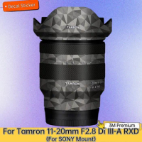 For Tamron 11-20mm F2.8 Di III-A RXD (For SONY Mount) Lens Sticker Protective Skin Decal Film Anti-Scratch Protector Coat