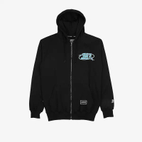 Athletica Official - Pullover Zip Space Black | Hoodie Zipper | Jacket Pria