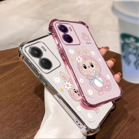 เคสโทรศัพท์ซิลิโคนสำหรับ VIVO Y16/Y56 และ V2204/V2214 ปกป้องสี่มุม