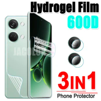 3IN1 Full Cover Hydrogel Film For Oneplus Nord CE 3 Lite 2 N200 N10 5G N30 N100 Water Gel Screen Protector N 200 30 Camera Glass