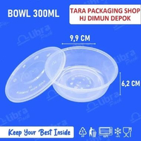 THINWALL BOWL 300 ML (Mangkok Plastik/ Thinwall /Cup Pudding )