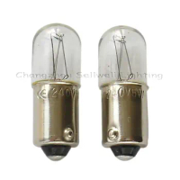 Miniature Lamp Bulb Lighting Ba9s T10x28 240v 5w Super Bright A025