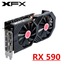 XFX RX 580 570 560 550 8GB 4GB Graphics Cards R7 R9 370 380 8G 2GB AMD GPU Radeon RX580 1660 Video Card Desktop PC Game Mining