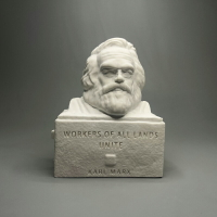 卡爾馬克思石膏像藝術雕塑桌面裝飾高級書架酒柜擺件生日禮物禮品