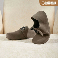 周雨彤同款百麗枕頭吐司鞋24新款泡芙全包女勃肯鞋子-誠信優品