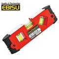 EBISU ED-15GTLMR 防震強磁水平尺 150mm 紅色