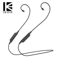 KBEAR BT5 Earhook Bluetooth 5.1 Upgrade Cable HD Mic 2Pin/QDC/TFZ Wireless Cable For Kbear Kz ZST ZSN PRO EDX Earphones Earbud