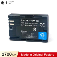LP-E6 LPE6 LPE6N LP E6 E6N Battery Charger For Canon EOS 5DS R 5D Mark II III IV 5D2 5D3 5D4 6D 60Da 7D 7D2 70D 80D 90D R5 R6