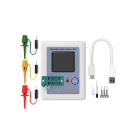 Đồng Hồ Vạn Năng Màn Hình LCD TFT, LCR TC1, Màn Hình 1,8 Inch, Kiểm Tra Bóng Bán Dẫn, Diode, Triode,