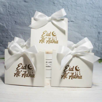 Moon Star Eid Al-Adha Candy Box - EID Mubarak have a blessed eid candy gift boxes Muslim Islamic Ramadan Kareem Holiday Party De