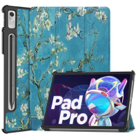 Cute Protective Case for Lenovo Tab P11 Pro Gen 2 11.2 Inch TB-132FU TB-138FC Hard Cover Stand Casing