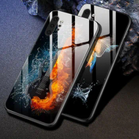 For Samsung Galaxy Note 10 Pro Case Tempered Glass Hard Covers For Samsung Galaxy Note 9 Case Luxury Note9 Note10pro Phone Etui