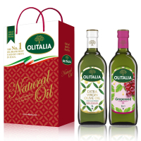 Olitalia奧利塔 特級初榨橄欖油+葡萄籽油禮盒組(1000mlx2瓶)