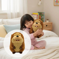 ตุ๊กตาพลัช Hoppers King George ซีรีส์การเปลี่ยนแปลง ตุ๊กตากวางมาร์มูทน่ารักนุ่ม สำหรับ T0I7