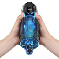 Leten 700/Minutes Masturbation Cup Automatic Telescopic Men's Products Electric Clip Heating Oral Sex Adult Masturbation Device