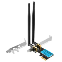 1200Mbps PCI-E Wireless WiFi Card 2.4G/5G Dual Band Network Adapter